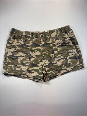 RedHead Olive Camo Cargo Shorts 100% Cotton